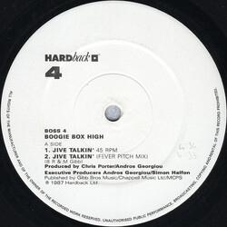 Boogie Box High Jive Talkin' USED VINYL 12INCH 45 RPM SINGLE