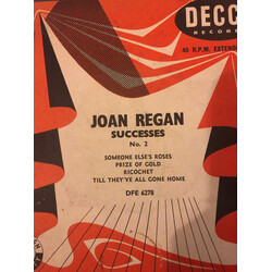Joan Regan Successes No. 2 USED VINYL 7INCH EP
