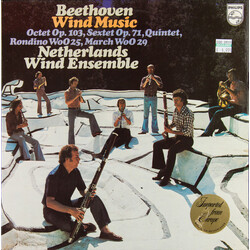 Ludwig van Beethoven / Nederlands Blazers Ensemble Wind Music (Octet Op. 103 / Sextet Op. 71 / Quintet, Rondino WoO 25 / March WoO 29) Vinyl LP USED