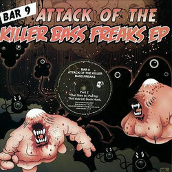 Bar 9 Attack Of The Killer Bass Freaks EP VINYL 12" USED