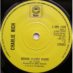 Charlie Rich Behind Closed Doors USED VINYL 7INCH SINGLE 45 RPM
