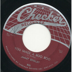 Jimmy Binkley You Made A Boo Boo USED VINYL 7INCH 45 RPM SINGLE