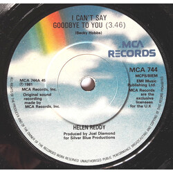 Helen Reddy I Can't Say Goodbye To You USED VINYL 7INCH 45 RPM SINGLE