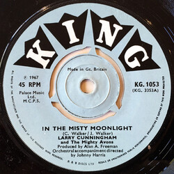 Larry Cunningham (2) / The Mighty Avons In The Misty Moonlight USED VINYL 7INCH 45 RPM