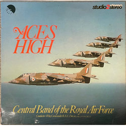 The Central Band Of The Royal Air Force Aces High Vinyl LP USED