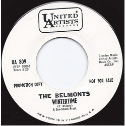 The Belmonts Wintertime / I Don't Know Why, I Just Do USED VINYL 7INCH 45 RPM PROMO