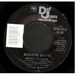 Beastie Boys Brass Monkey / Posse In Effect USED VINYL 7INCH 45 RPM SINGLE STYRENE STEREO