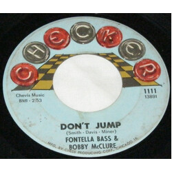 Fontella Bass / Bobby McClure Don't Jump / You'll Miss Me (When I'm Gone) USED VINYL 7INCH 45 RPM SINGLE