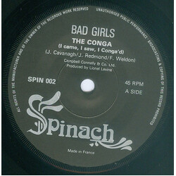 Bad Girls (11) The Conga USED VINYL 7INCH 45 RPM
