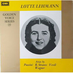 Lotte Lehmann Arias By Puccini . R. Strauss . Verdi . Wagner Vinyl LP USED