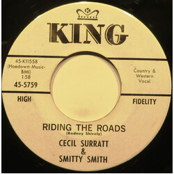Cecil Surratt / Smitty Smith Riding The Roads USED VINYL 7INCH 45 RPM PROMO