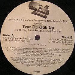 Wes Cravan / Johnny Dangerous / Dj Tommie Allen / Bloody (3) Tear Da Club Up Vinyl 12" USED