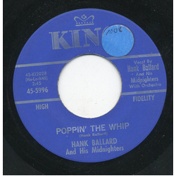 Hank Ballard & The Midnighters Poppin' The Whip / You, Just You Vinyl 7" USED