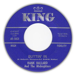 Hank Ballard & The Midnighters Buttin' In / I'm Learning USED VINYL 7INCH 45 RPM SINGLE