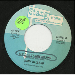 Hank Ballard Let's Go Skinny Dipping / Love On Love USED VINYL 7INCH 45 RPM