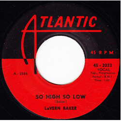 Lavern Baker So High So Low / If You Love Me USED VINYL 7INCH 45 RPM