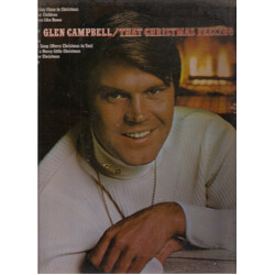 Glen Campbell That Christmas Feeling Vinyl LP USED