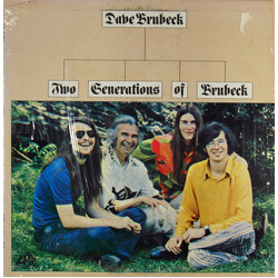 Dave Brubeck Two Generations Of Brubeck Vinyl LP USED