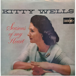Kitty Wells Seasons Of My Heart Vinyl LP USED