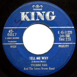 Yvonne Fair / The James Brown Band Tell Me Why / You Can Make It If You Try USED VINYL 7INCH 45 RPM