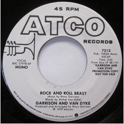 Rinus Gerritsen / Michel Van Dyke (2) Rock And Roll Beast VINYL 7" USED