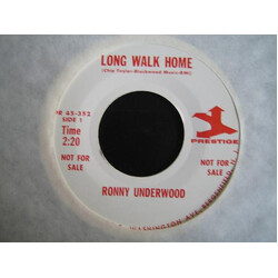 Ronny Underwood Long Walk Home / Night Jet Vinyl 7" USED