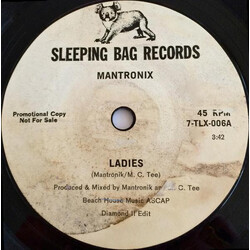 Mantronix Ladies USED VINYL 7INCH 45 RPM PROMO