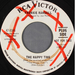 Frankie Randall The Happy Time / When The World Is Ready USED VINYL 7INCH 45 RPM PROMO