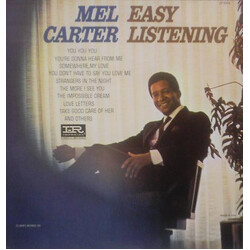 Mel Carter Easy Listening Vinyl LP USED