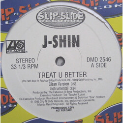 J-Shin Treat U Better Vinyl 12" USED