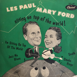 Les Paul & Mary Ford Sitting On Top Of The World! USED VINYL 7INCH EP 45 RPM