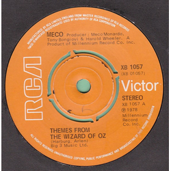 Meco Monardo Themes From The Wizard Of Oz Vinyl 7" USED