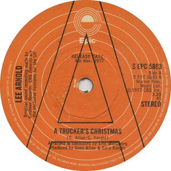 Lee Arnold A Trucker's Christmas USED VINYL 7INCH PROMO