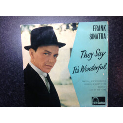 Frank Sinatra They Say It's Wonderful USED VINYL 7INCH 45 RPM EP MONO