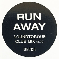 Ronan Hardiman Run Away USED VINYL 12INCH SINGLE SIDED PROMO WHITE LABEL