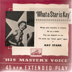 Kay Starr / Hal Mooney And His Orchestra What A Star Is Kay Vinyl 7" USED