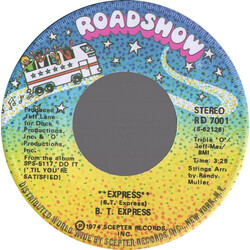 B.T. Express Express USED VINYL 7INCH 45 RPM SINGLE