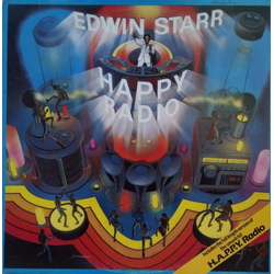 Edwin Starr H.A.P.P.Y. Radio Vinyl LP USED