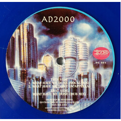 AD 2000 What Have We Done USED VINYL 12INCH 33 S RPM 45 RPM
