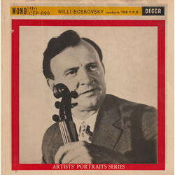 Willi Boskovsky Conducting The Vienna Philharmonic Orchestra USED VINYL 7INCH 45 RPM MONO EP