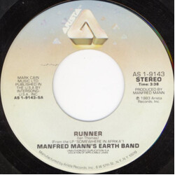 Manfred Mann's Earth Band Runner VINYL 7" USED