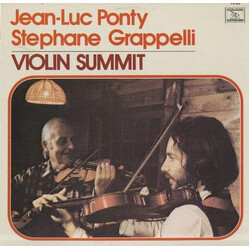 Jean-Luc Ponty / Stéphane Grappelli Violin Summit Vinyl LP USED