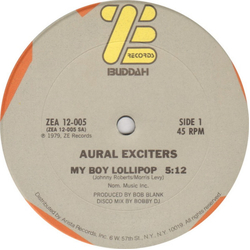 Aural Exciters My Boy Lollipop Vinyl 12" USED