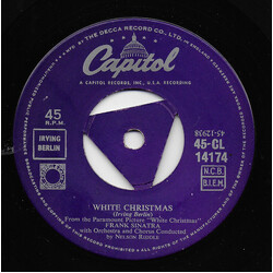Frank Sinatra White Christmas / The Christmas Waltz USED VINYL 7INCH 45 RPM SINGLE MONO