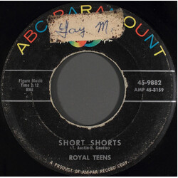 The Royal Teens Short Shorts / Planet Rock USED VINYL 7INCH 45 RPM SINGLE