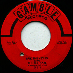 The Bee Kays Erik The Viking USED VINYL 7INCH 45 RPM SINGLE