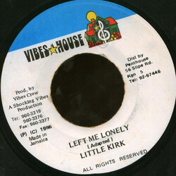 Little Kirk Left Me Lonely USED VINYL 7INCH 45 RPM