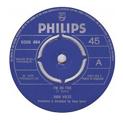 5000 Volts I'm On Fire / Still On Fire USED VINYL 7INCH 45 RPM SINGLE