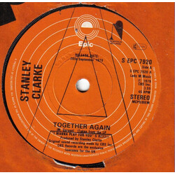 Stanley Clarke Together Again USED VINYL 7INCH 45 RPM SINGLE PROMO STEREO