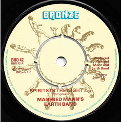 Manfred Mann's Earth Band Spirits In The Night USED VINYL 7INCH 45 RPM SINGLE